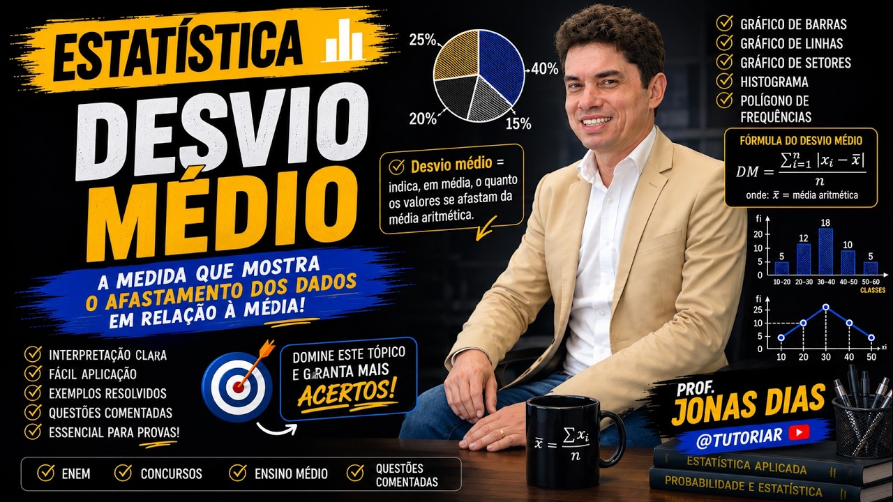 ESTATÍSTICA - DESVIO MÉDIO