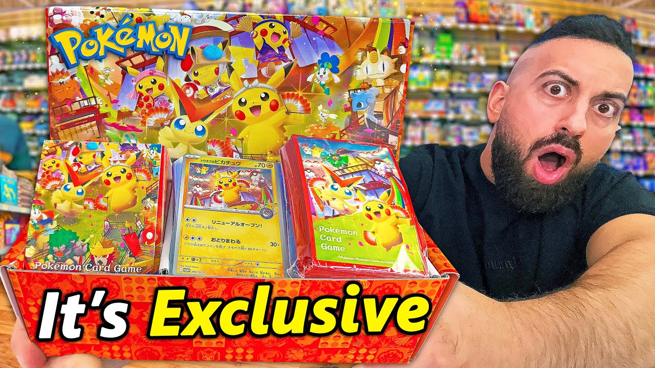 Revealing Pokemon Center's Special Collection Box