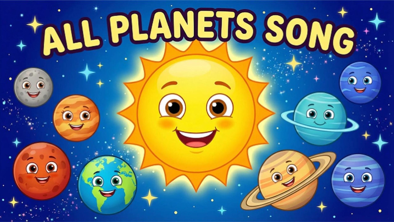 Solar System Songs Compilation 🌞🪐 | All Planets Song for Kids |