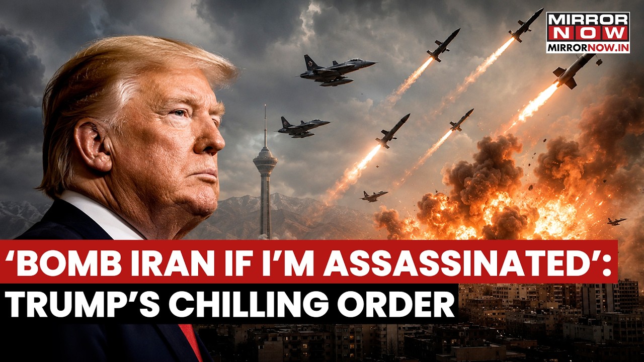 'BOMB IRAN If I'm ASSASSINATED': Trump's Chilling Orders To US Troops Amid Escalated Tensions