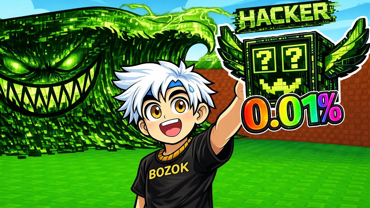TR'DE İLK! 0.01%'LİK HACKER OG LUCKY BLOCK BULDUM! 😱 | ROBLOX Escape Tsunami for Brainrots 🌊