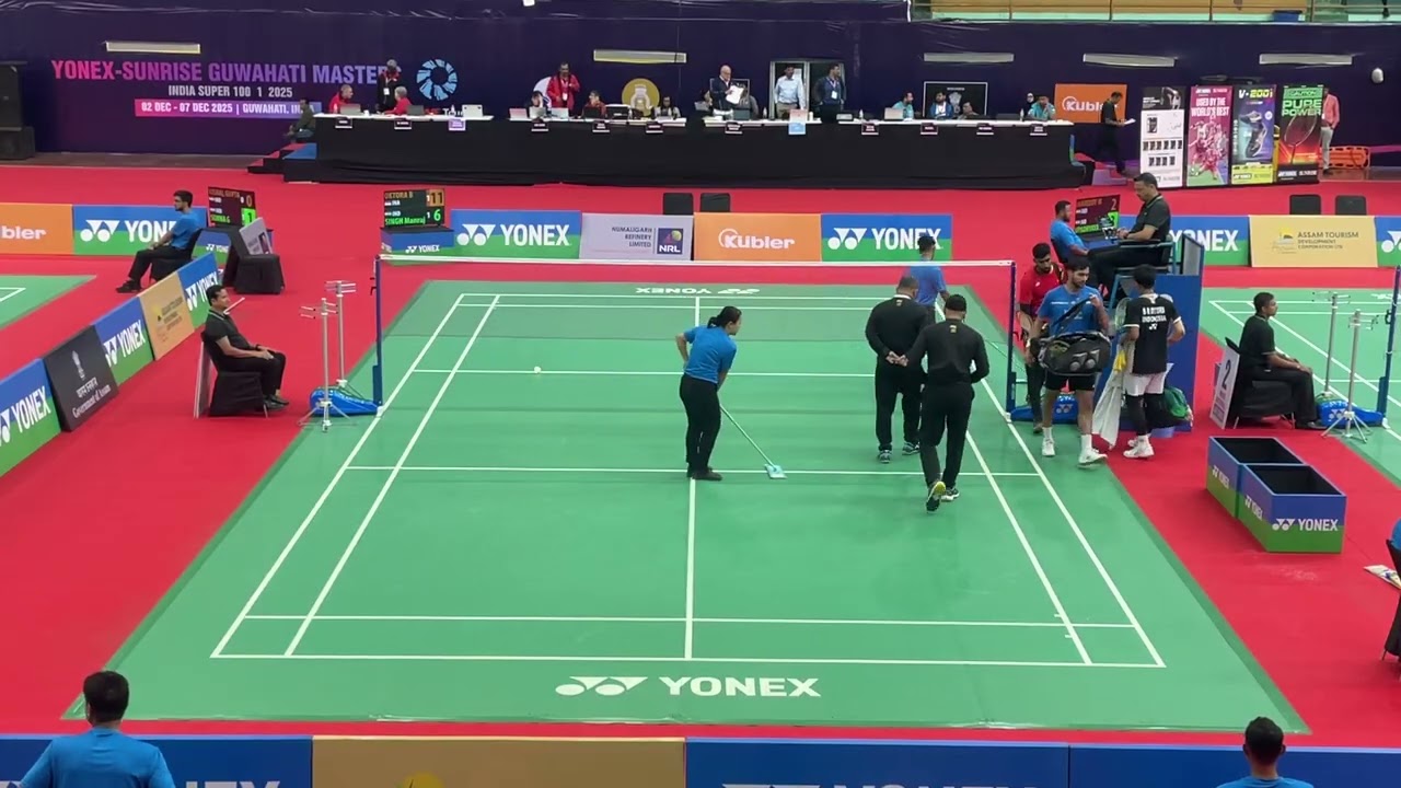 Yonex Sunrise Guwahati Masters||India Vs Indonesia||Vlog.194