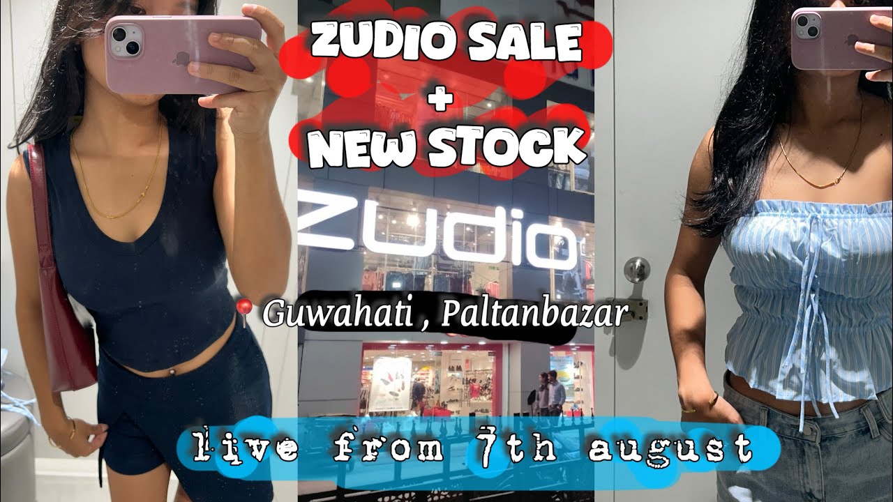 Biggest ZUDIO Sale in Guwahati 🤯 , everything under ₹299/₹399