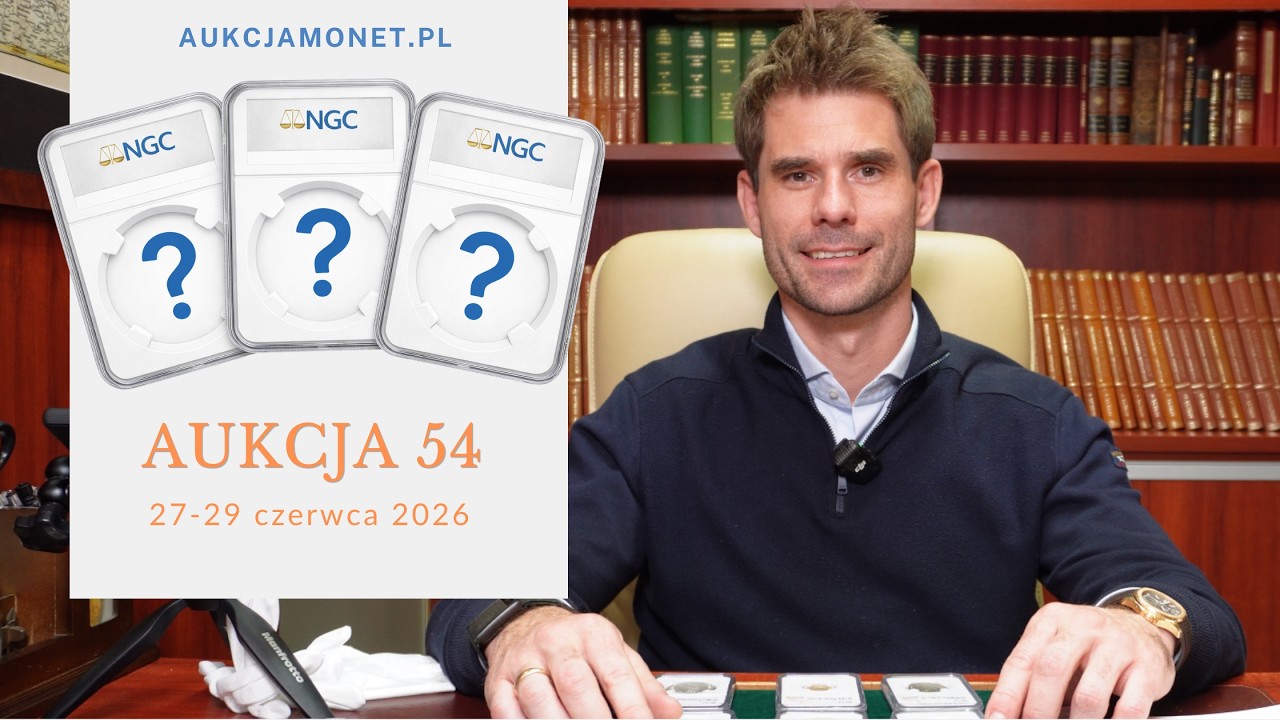 Numizmatyczny unboxing na Aukcję 54! Kolekcjonerskie rarytasy, czyli monety za 300 000 zł na Aukcję