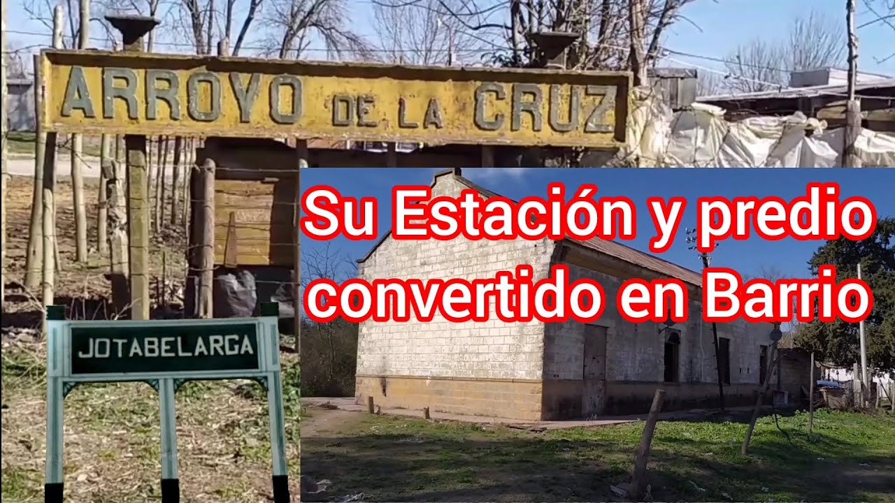 ESTACIÓN ARROYO DE LA CRUZ del Ramal RETIRO-ROSARIO 