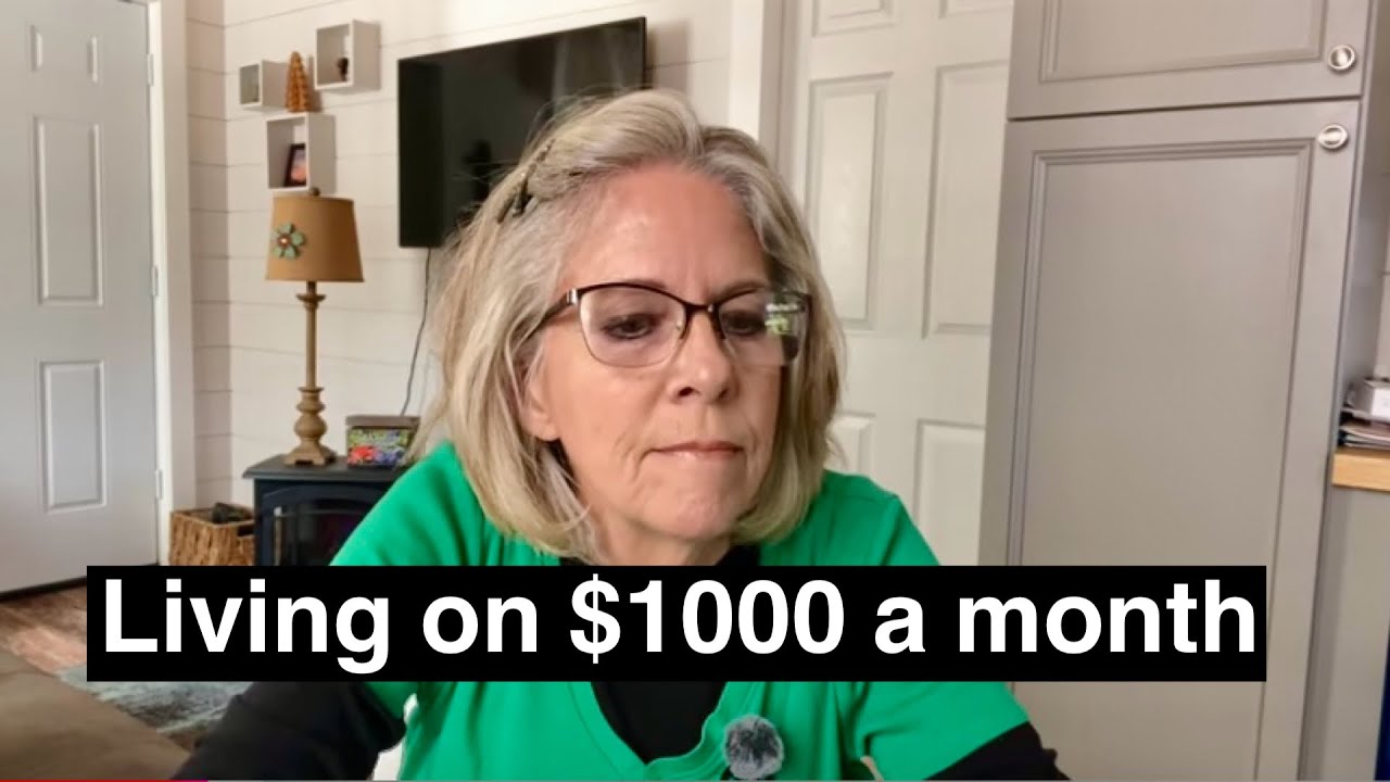 Living on less than $1000. Extreme frugality. My budget within my social security allowance.