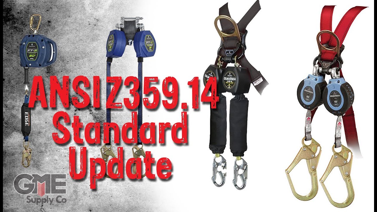 ANSI Z359.14 Standard Update: Self Retracting Lanyard Classifications