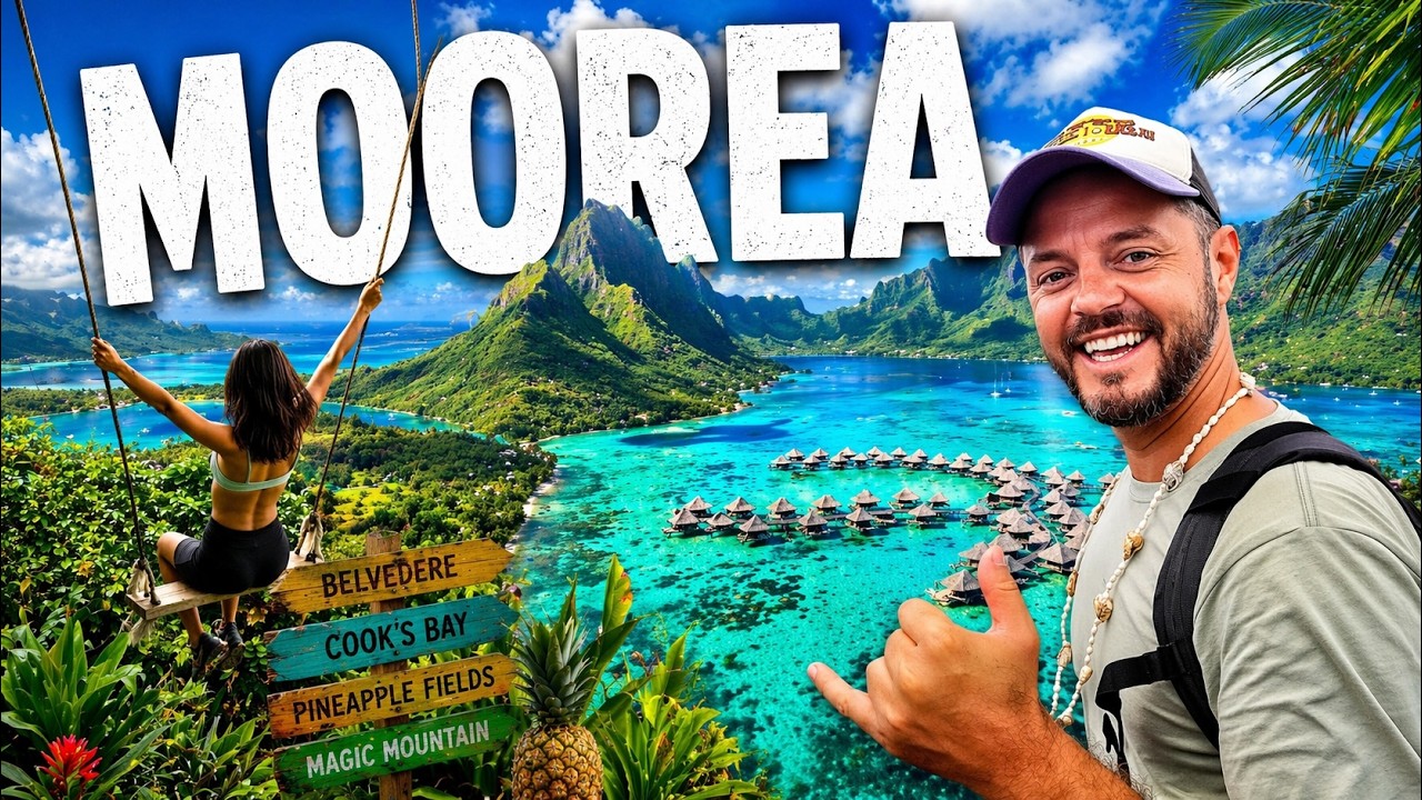 Am zburat in Moorea, Tahiti: cea mai subestimata insula din Polinezia