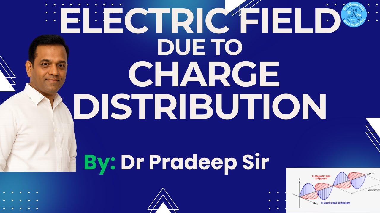 Electric Field due to Line, Surface & Volume Charge | EMTL | GATE, UNIV EXAM