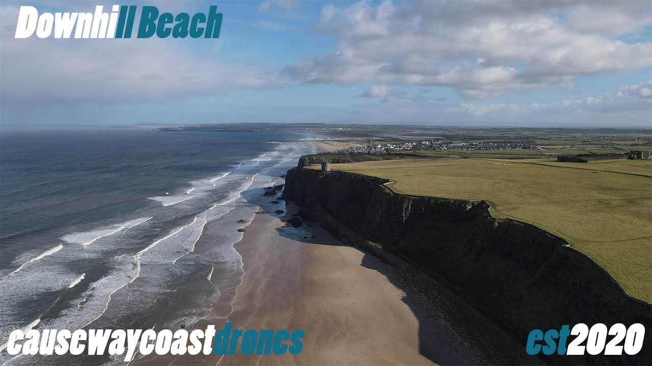 Downhill Beach, Northern Ireland - 4K