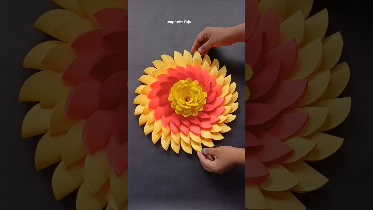 Beautiful Wall Hanging|#youtubeshorts #shorts #viral #wallhanging #ashortaday #homedecor #papercraft