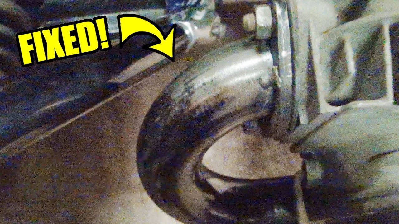 Modifying VW Exhaust J Tubes - ROTTEN OLD 1956 Chop Top VW Beetle - 76