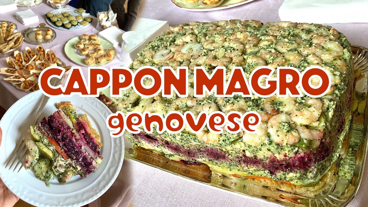 Ricetta per il Natale: CAPPON MAGRO genovese