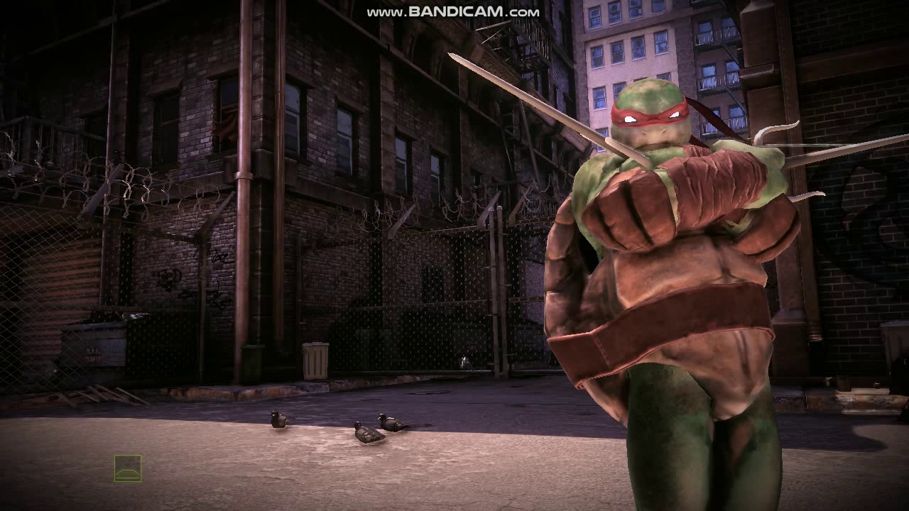 TMNT Out of Shadows Raphael Challenge Mode Alley