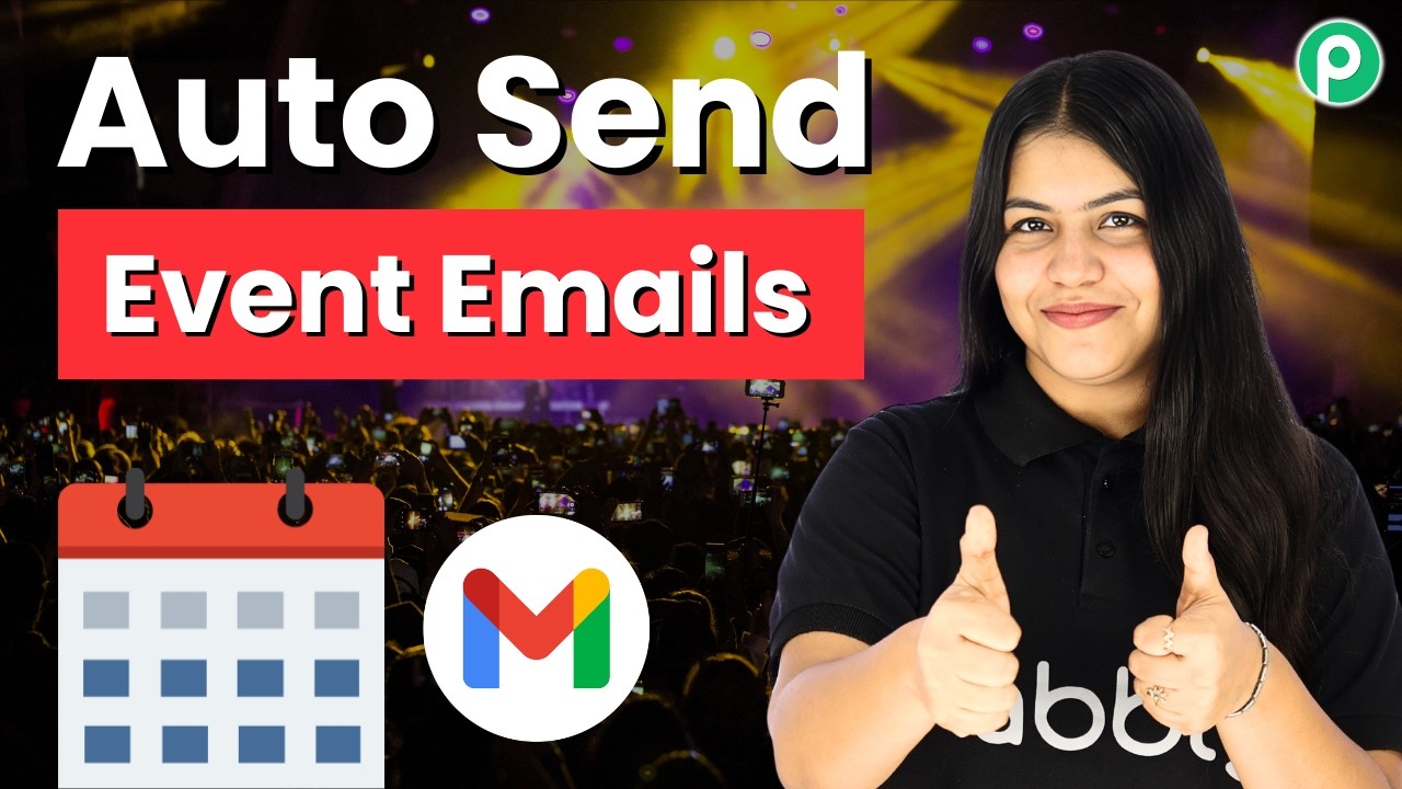 How to Send Reminder Emails Before an Event