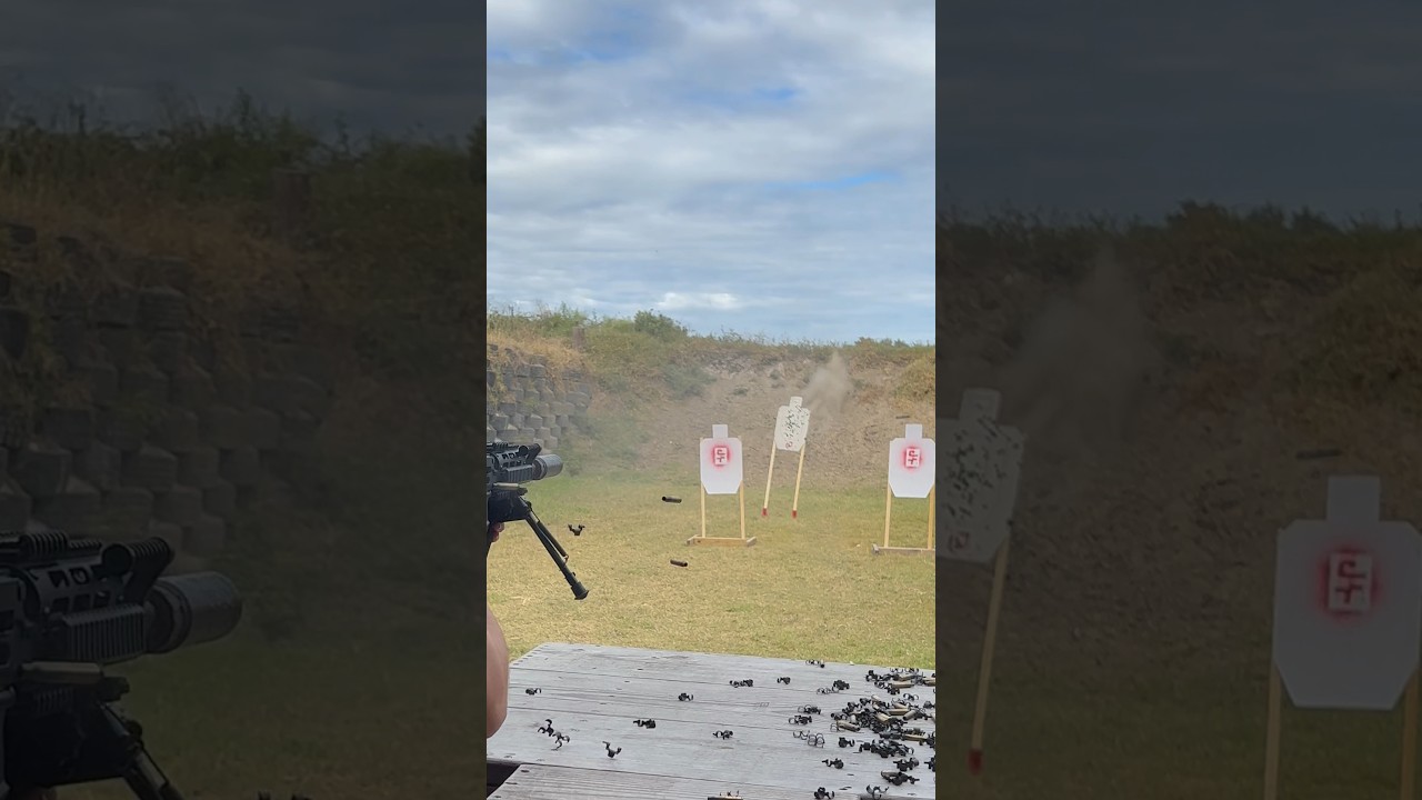 Shooting this FightLite belt fed machine gun