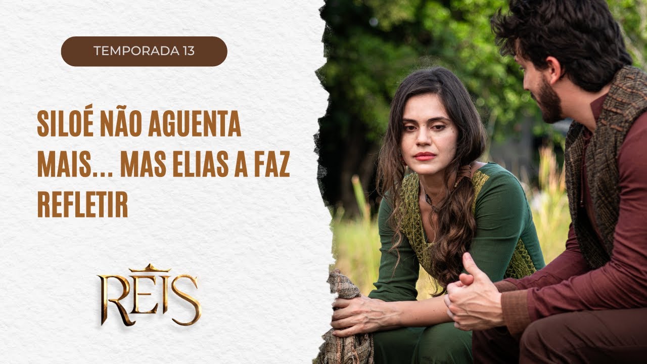 Siloé não aguenta mais... mas Elias a faz refletir