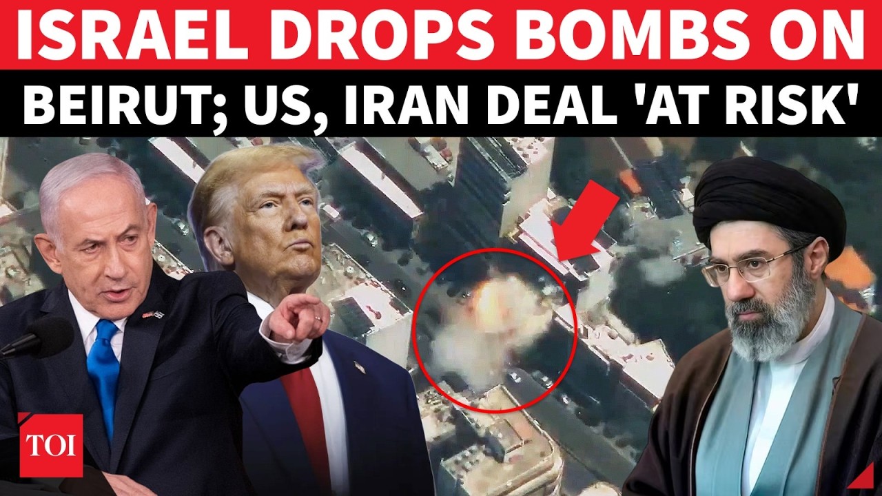 'US, Iran Deal Under Fire': Netanyahu Launches Beirut Strike, Attempt To Derail Trump's Iran Push?