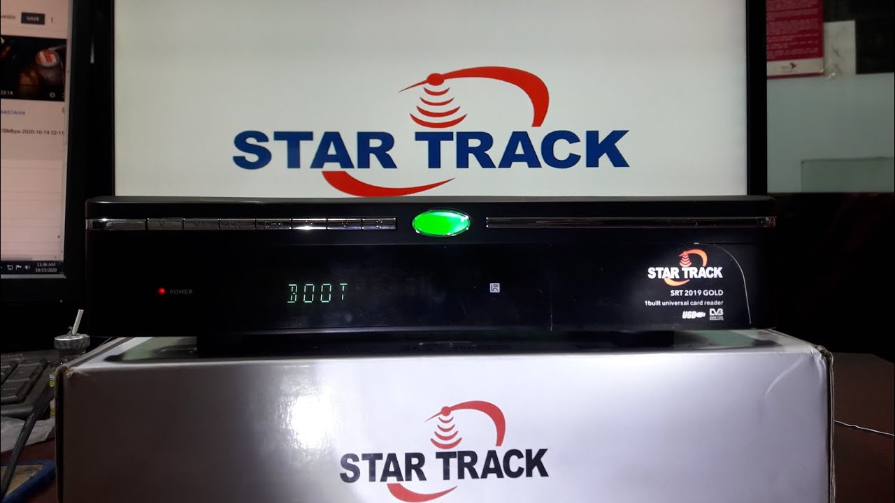 STAR TRACK SRT 2019 GOLD 4K ULTRA HD. boot show problem. solved software & hardware  recovery.