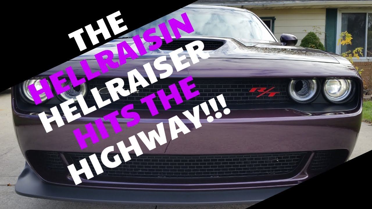 The Hellraisin Hellraiser Hits The Highway! 2020 Dodge Challenger Scat Pack Widebody POV Cruise