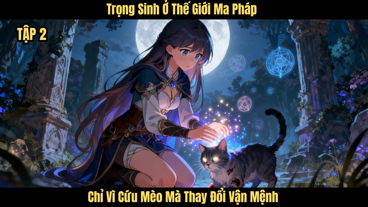 [P2] Trọng Sinh Ở Thế Giới Ma Pháp, Chỉ Vì Cứu Mèo Mà Thay Đổi Vận Mệnh | Hiên Nhỏ Audio