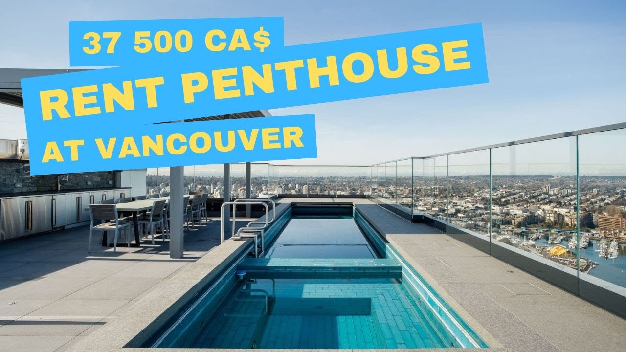 RENT PENTHOUSE for 37 500 C$ at 499 pacific street. Live, sleep, love in the SKY. #rentapartment