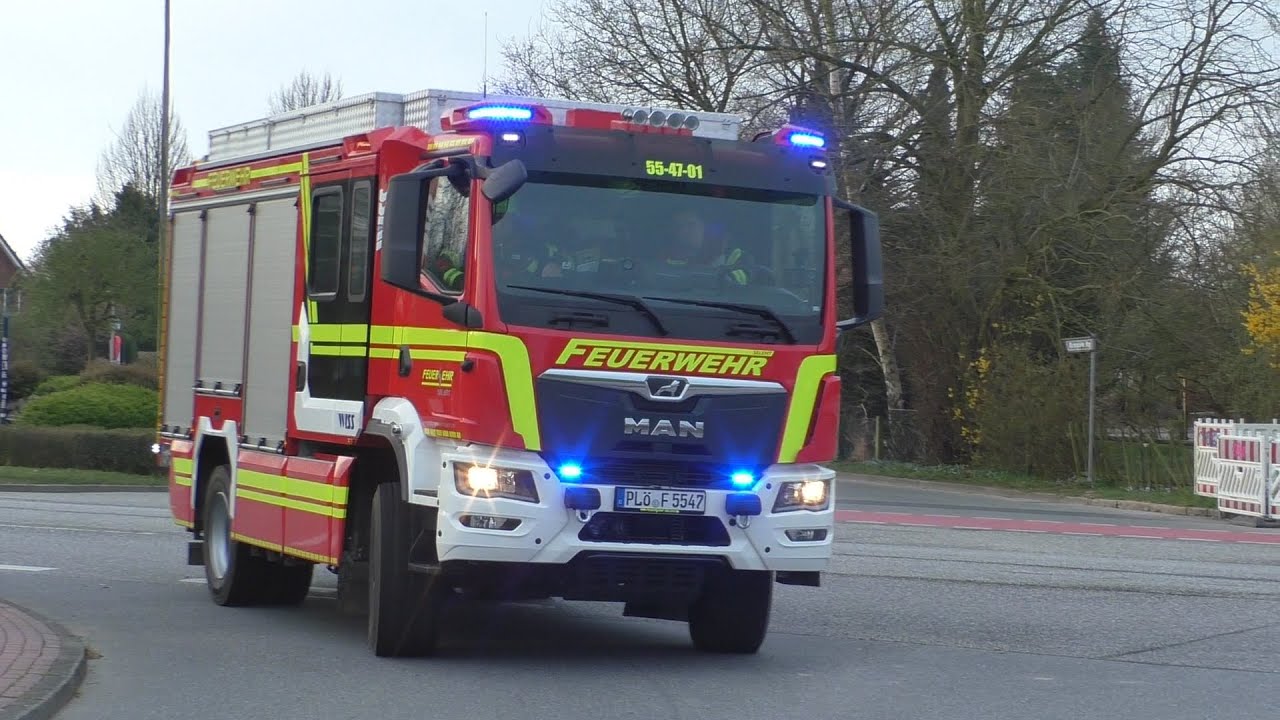E57 Sirenenalarm | Einsatzfahrten Freiwillige Feuerwehr Selent + Martensrade