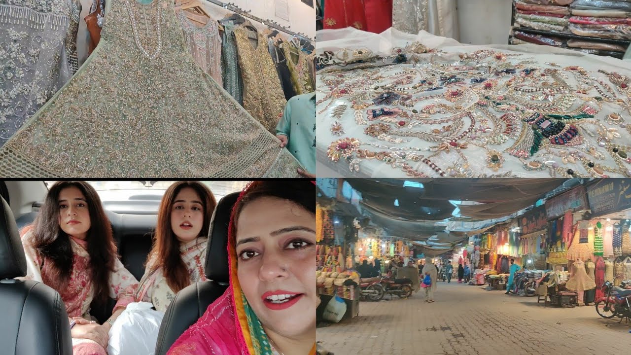 Bridal dresses ready ho gy# Multan ka sub sy Purana Bazar 😍