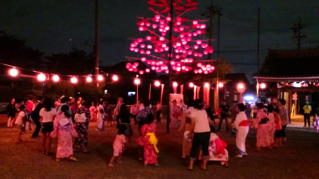 盆踊り 「ダンシングヒーロー」 2015/8/16 藤島町(小牧市) 納涼盆踊り大会
