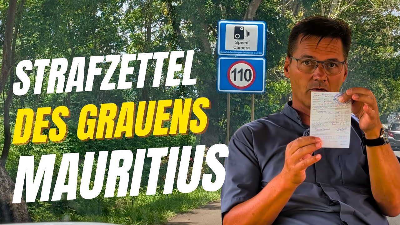 Strafzettel des Grauens – so schnell geht’s auf Mauritius 