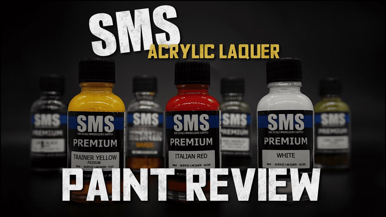 SMS Acrylic Lacquer Paint Review