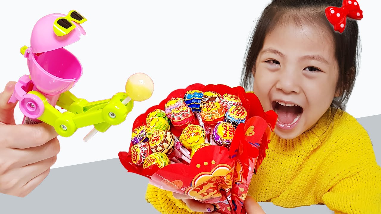 엄마는 사탕 손잡이가 필요해요 서은이의 츄파춥스  사탕 손잡이 만들기 대작전 Making Chupa Chups Candy Handles for Seoeun and Mommy