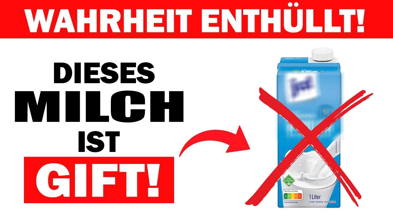 3 Milchmarken, die Sie in Deutschland unbedingt vermeiden sollten – bessere Alternativen hier