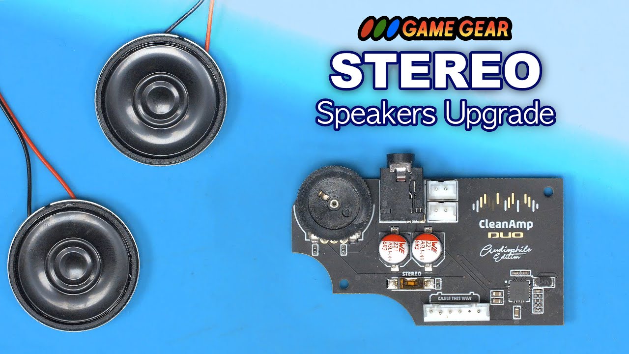 Stereo Speaker Amp for Game Gear (CleanAmp Duo) Prototype Bring Up