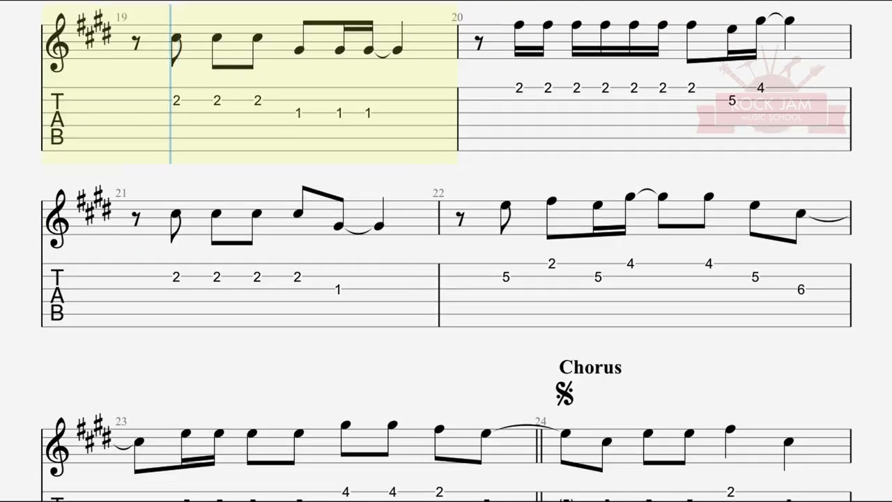 Somebody's Watching Me- Rockwell Guitar