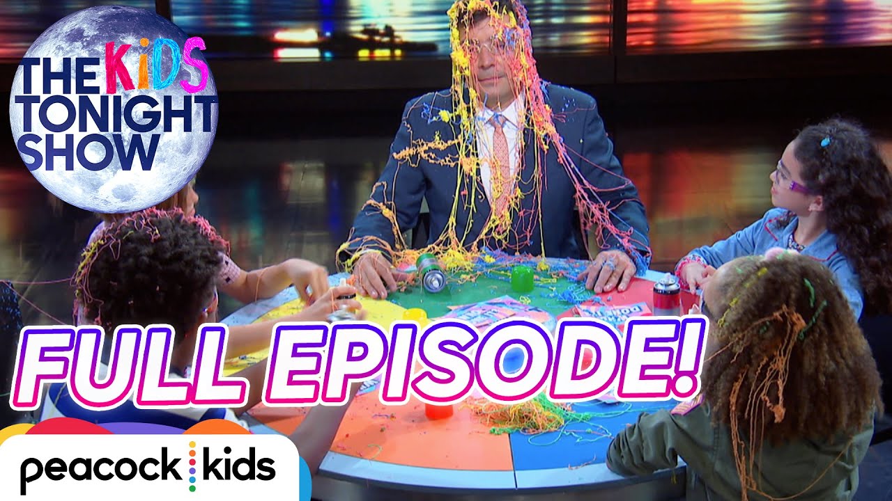 THE KIDS TONIGHT SHOW | Jimmy Fallon Crashes the Show! [Full Episode]