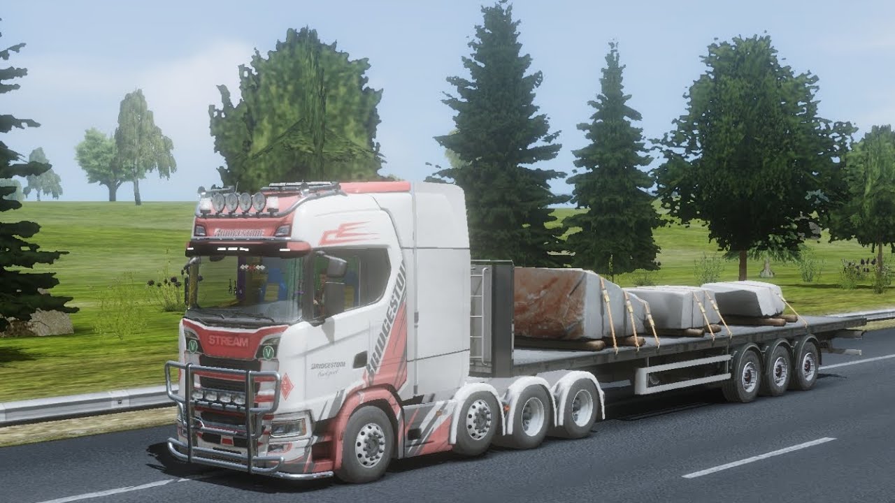 Truckers of Europe 3 delivery Marble load #toe3 #toe3update #truckersofeurope3 #ets #ets2
