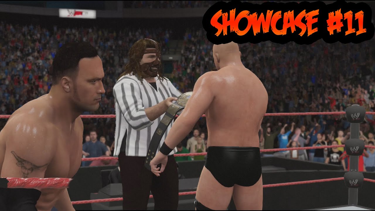 WWE 2K16 - Showcase - The Corporation Vs Stone Cold - Luchando por el Campeonato de la WWE