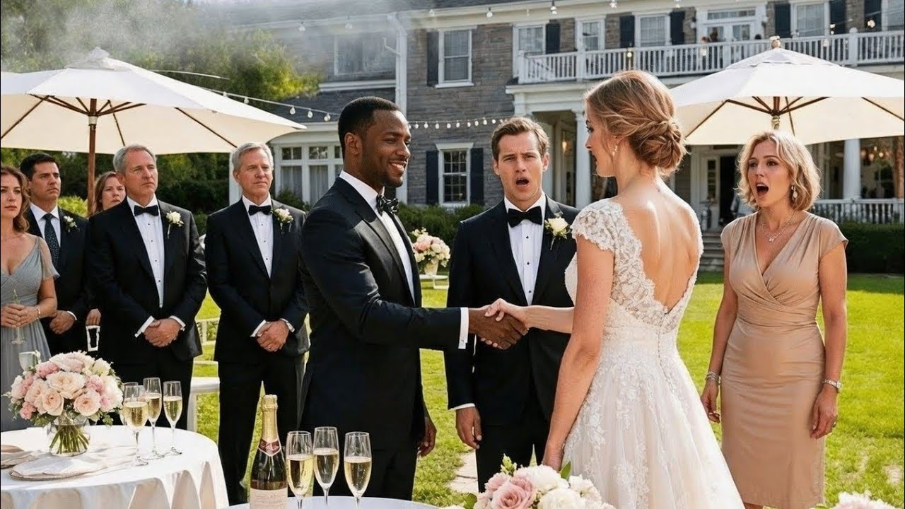 Everyone Avoided The BLACK Man At The Wedding — Until The Bride Said His Name And Everything Changed