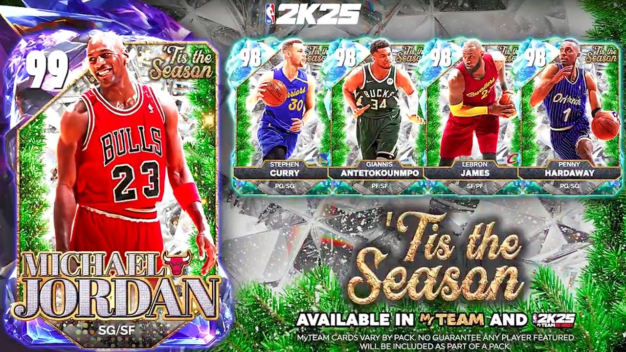 NEW DARK MATTER MICHAEL JORDAN, GALAXY OPAL GIANNIS & STEPH CURRY CARDS REVEALED IN NBA 2K25 MyTEAM!
