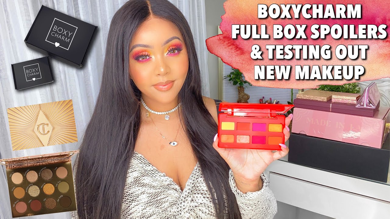DECEMBER 2020 BOXYCHARM FULL BOX REVEALS & NEW PR MAKEUP: MORPHE, CHARLOTTE TILBURY, COLOURPOP 🔥
