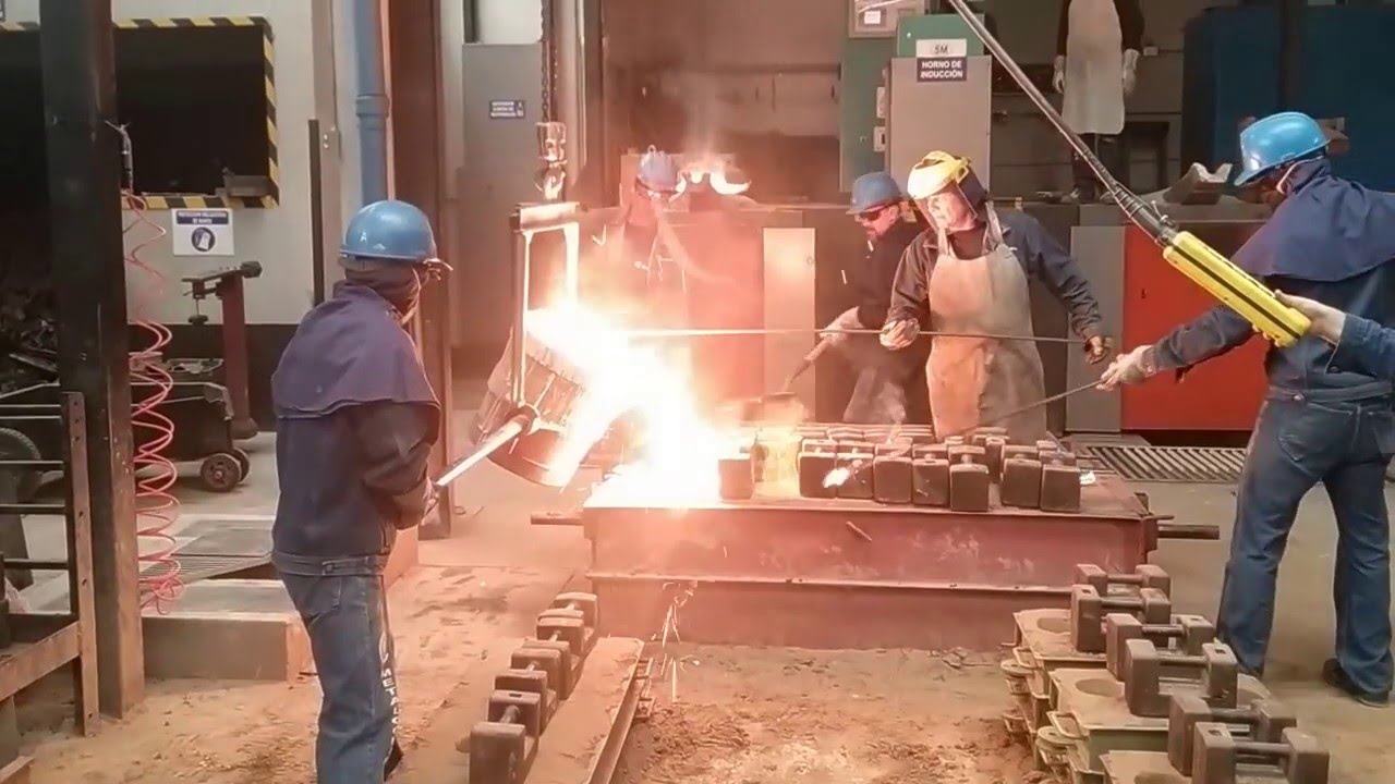 Proceso de Fundición de Acero - Metalcomer Ltda.