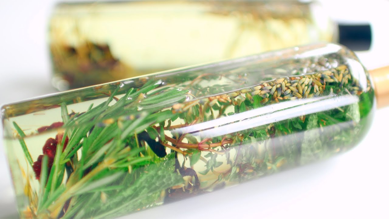 HOMEMADE HERBAL BODY OIL | Natural Body Oil