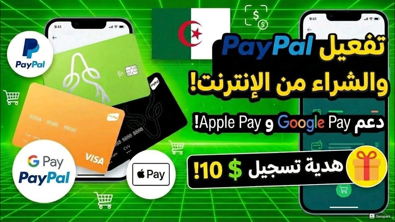 طلب بطاقة MyPal Visa الافتراضية خطوة بخطوة و الحصول على 10$ هدية 🎁