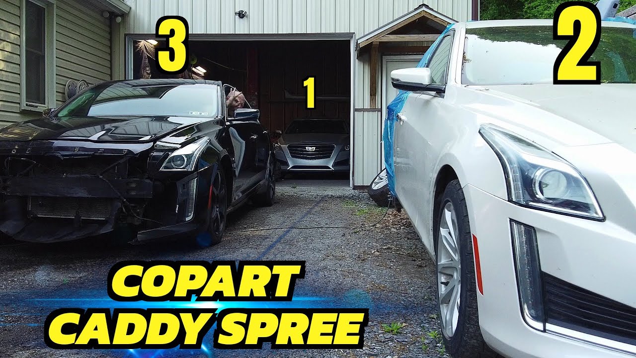 Third copart Cadillac is a charm
