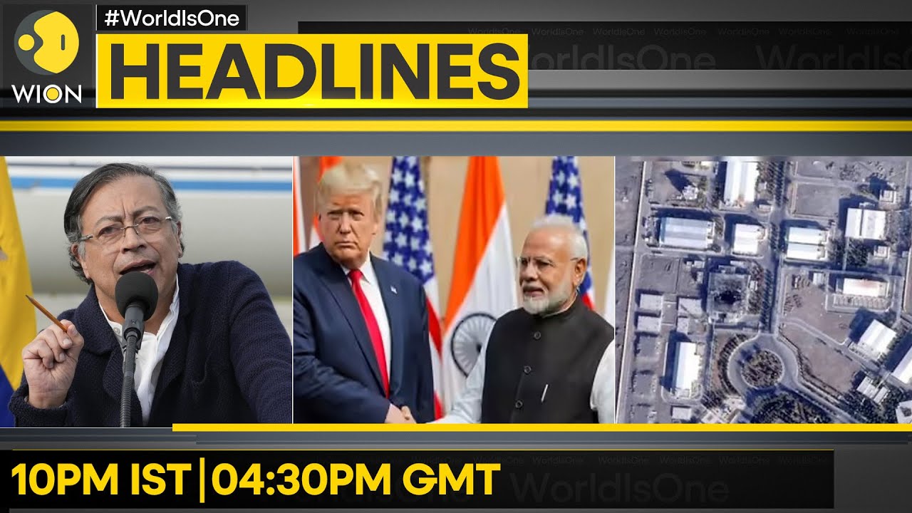 Trump Speaks to PM Modi on India-US Ties | New roofs Over Iran's Destroyed N-Sites | HEADLINES