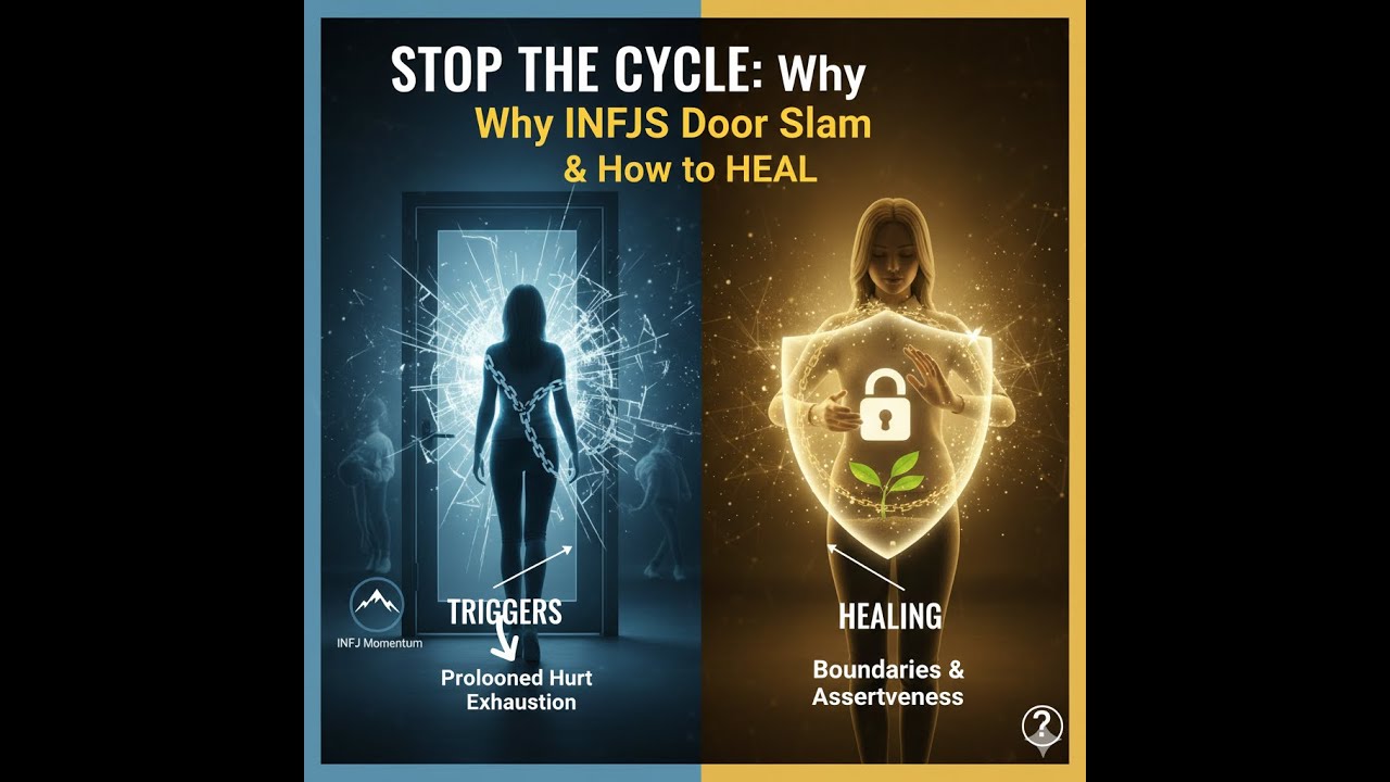 The Anatomy of the INFJ Door Slam: Psychology & Self-Preservation 🧠🛡️