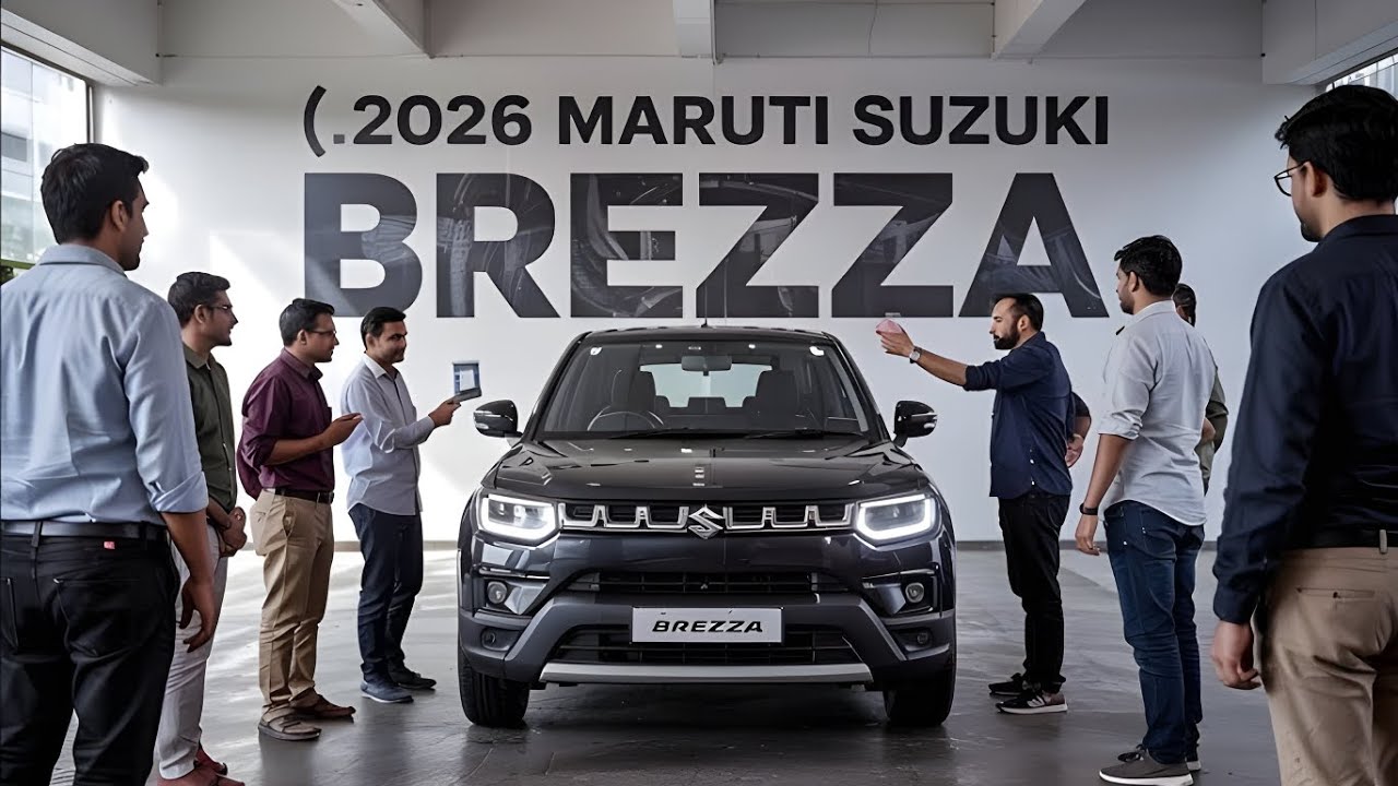 2. 2026 Maruti Brezza Officially Unveiled | New Model First Look | Interior, Exterior & On-Road 