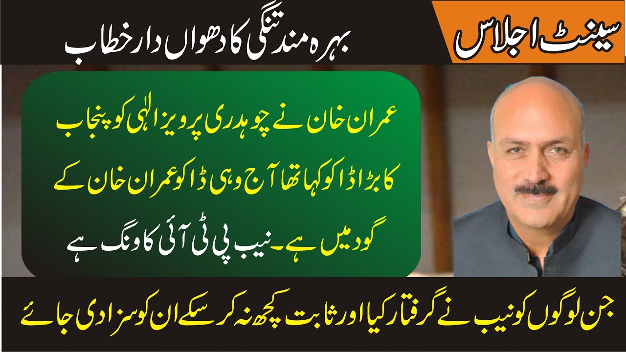 PPP Senator Bahramand Khan Tangi Sensational Speech | Com Down Hard On NAB