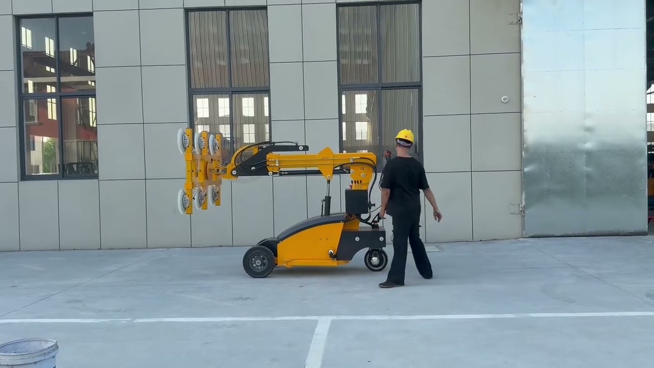 500-600kg load capacity glass vacuum suction cup robot/glass lifting machine